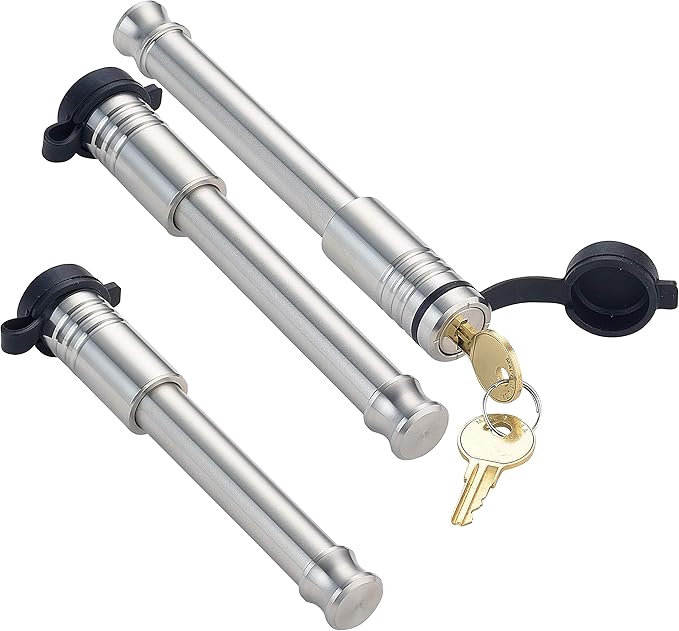 61651 | 3 Pack Mixed 2.5, Keyed Alike, Hitch Locks for Gen-Y Hitch 21K LB Mega Duty Series - Includes Lock for 2.5" Receiver