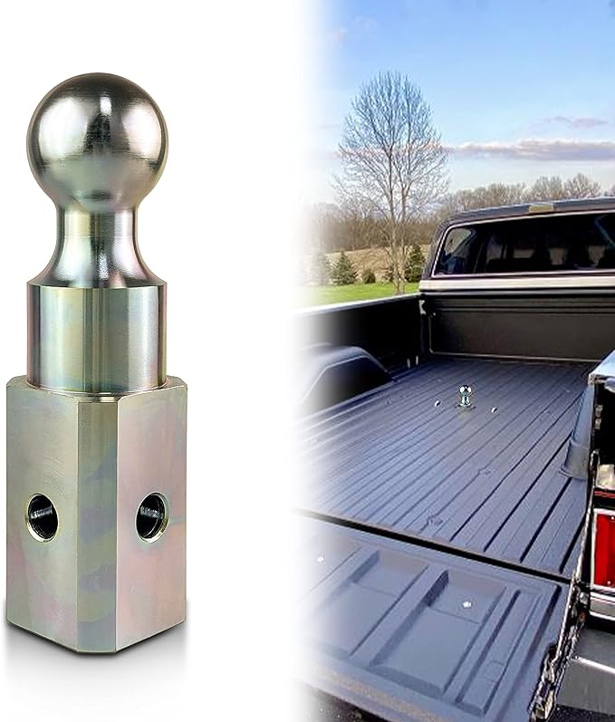 Gooseneck Hitch Ball 2-5/16" Gooseneck Hitch Replacement Ball Maximum Load Capacity 30,000 lbs Trailer Hitches Hi-Rise Ball