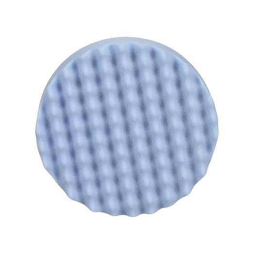 3M 05733 Perfect It Ultrafine Polishing Pad, 8 inch , blue