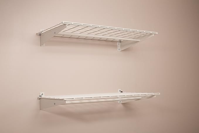 HyLoft Steel Wall Shelves and Storage Racks for Garage (45-Inch X 15-Inch) and (36-Inch X 18-Inch)