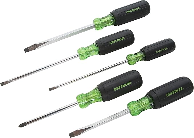 Greenlee 0153-01C Screwdriver Set, 5 Piece