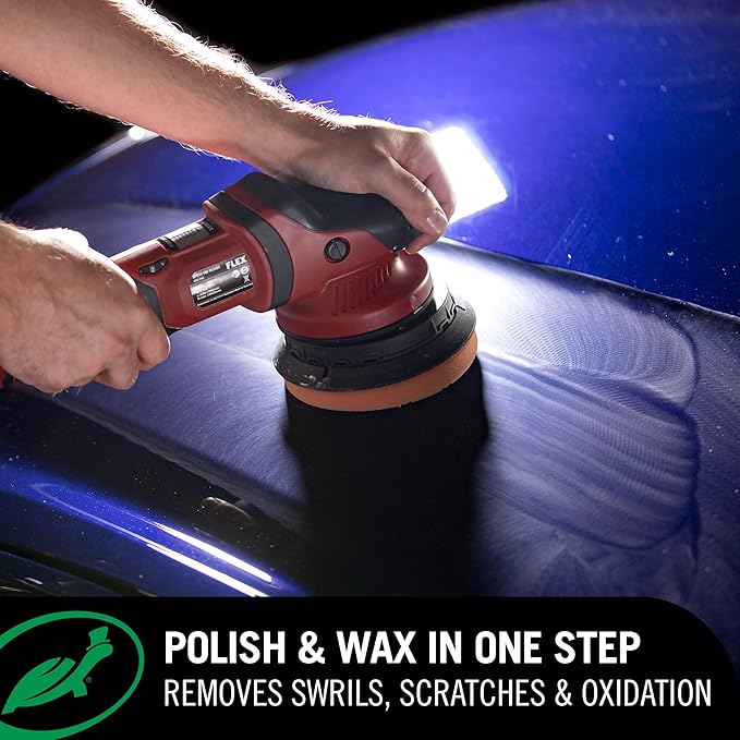 Turtle Wax Hybrid Solutions Ceramic Car Polish and Wax, Light Scratch Remover, Durable Paint Protection, Extreme Water Beading, High Gloss Shine, Hand or Machine Polisher Use, 14 oz (Pack of 6)