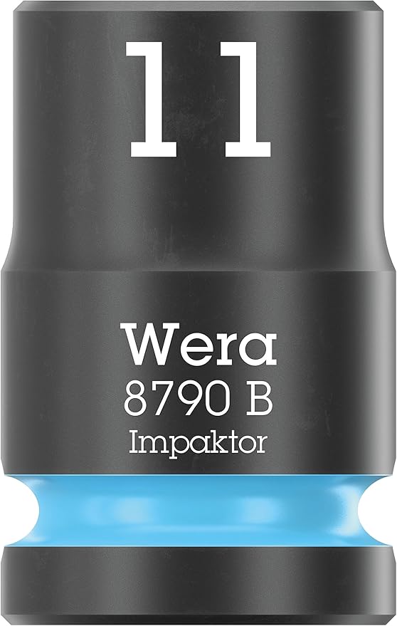 WERA - 05005530001-8100 SB 12 Zyklop Comfort Ratchet Set, reversing Lever, 3/8" Drive, Metric, 16 Pieces