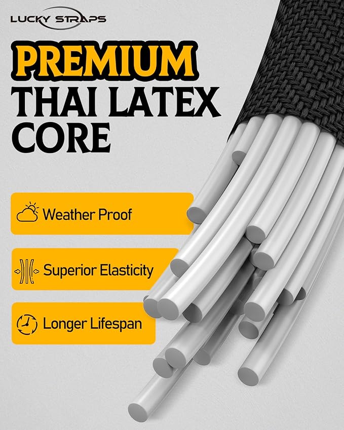 4 Inch Short Small Bungee Cords with Carabiner Hooks, 8 Pcs Black Mini UV Resistant Bungee Straps with Superior Elasticity Thai Latex, Great for Cargo, Bike, Kayak Boat, Luggage, etc