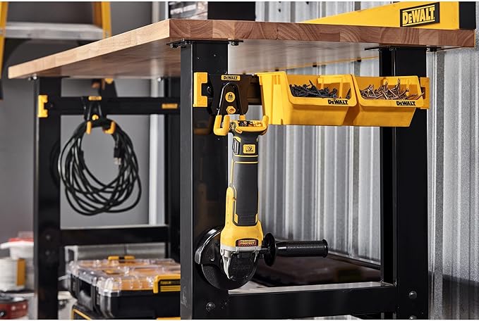 DEWALT Tool Organizer, Short Standard Hook, DEWALT Workshop Storage System Compatible (DWST82805)