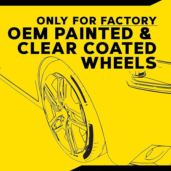 Meguiar's Hot Rims Foaming Wheel & Tire Cleaner - Combines a Wheel and Tire Cleaner in One Product that Quickly Powers through Brake Dust and Grime on OEM Clear Coated Wheels, 20 Oz Foam