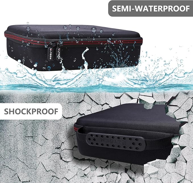 LTGEM EVA Hard Case for DECKER 20V MAX Cordless Drill (LDX120C/LD120VA) and Accessories - Protective Carrying Storage Bag (Sale Case Only)
