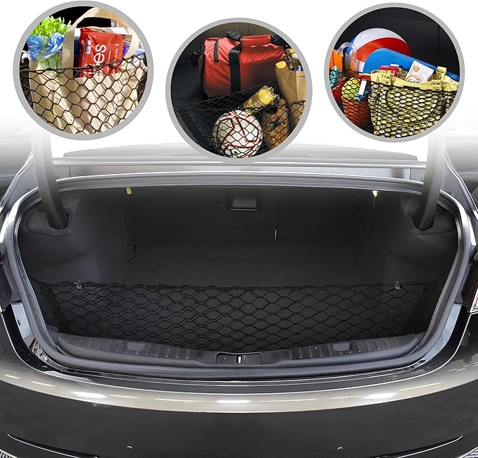 Envelope Style Trunk Cargo Net for LINCOLN MKZ 2013 14 15 16 17 2018 2019 NEW
