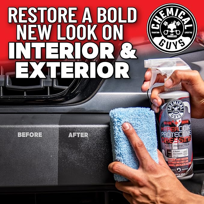 Chemical Guys TVD111 G6 HyperCoat High Gloss Coating Protectant Sprayable Dressing (Works on Vinyl, Rubber, Plastic, Tires and Trim) Safe for Cars, Trucks, Motorcycles, RVs & More, 128 fl oz (1 Gal)