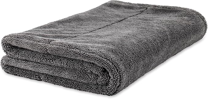 Griot's Garage Extra-Large PFM Edgeless Microfiber Drying Towel for Car Wash and Detailing, Ideal for SUVs, Trucks, and RVs, 29" x 36", 55596