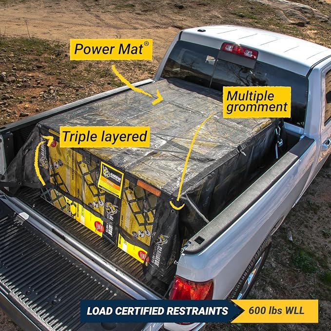 Gladiator Cargo Nets - RipProof Mesh Cargo Tarp - XX-Large - 10' x 16' (XXM-100)