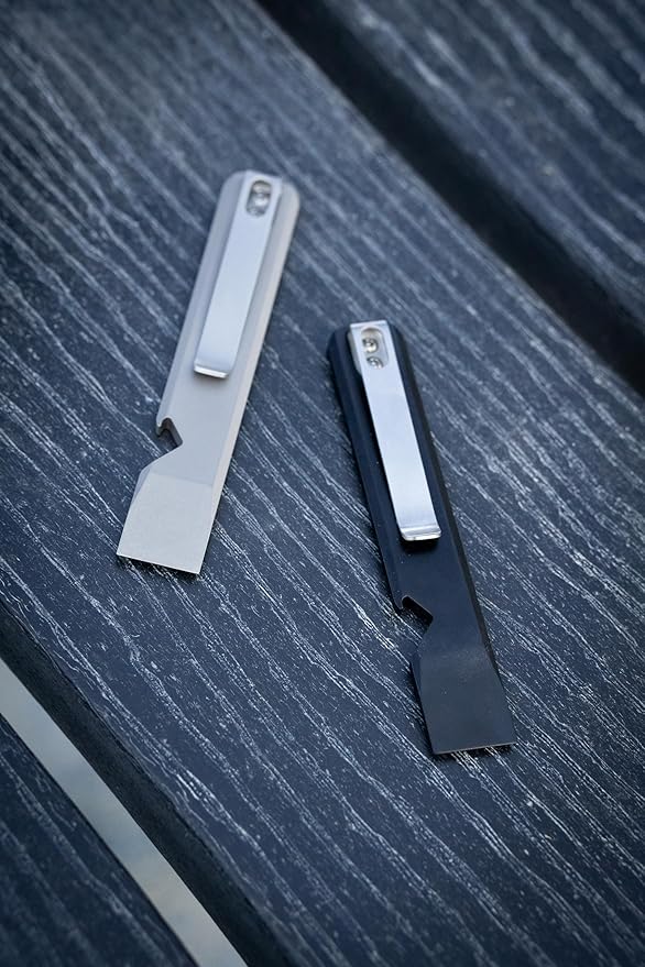 DAILYCARRYCO. SlimPry 2.0 Ultimate Slim Mini Everyday Carry PryBar Simple Keychain Carry Pry Tool Lightweight Sleek KeyChain