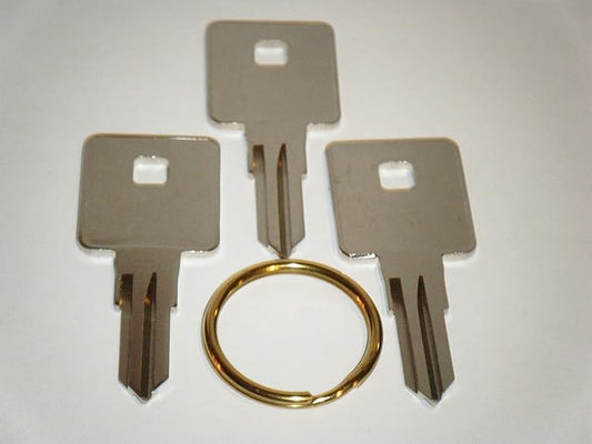 Craftsman Tool Box Keys Cut from 8001 to 8050 Three Working Keys for Sears Husky Kobalt Tool Chest (8034)