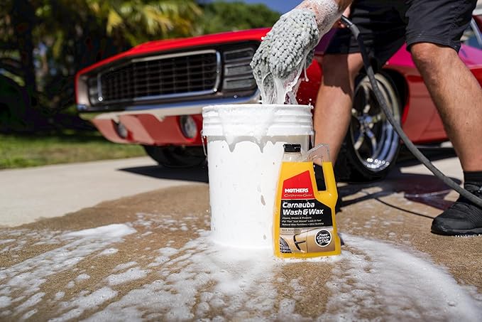 Mothers 05674 California Gold Carnauba Wash & Wax, 64 oz. (Pack of 2)