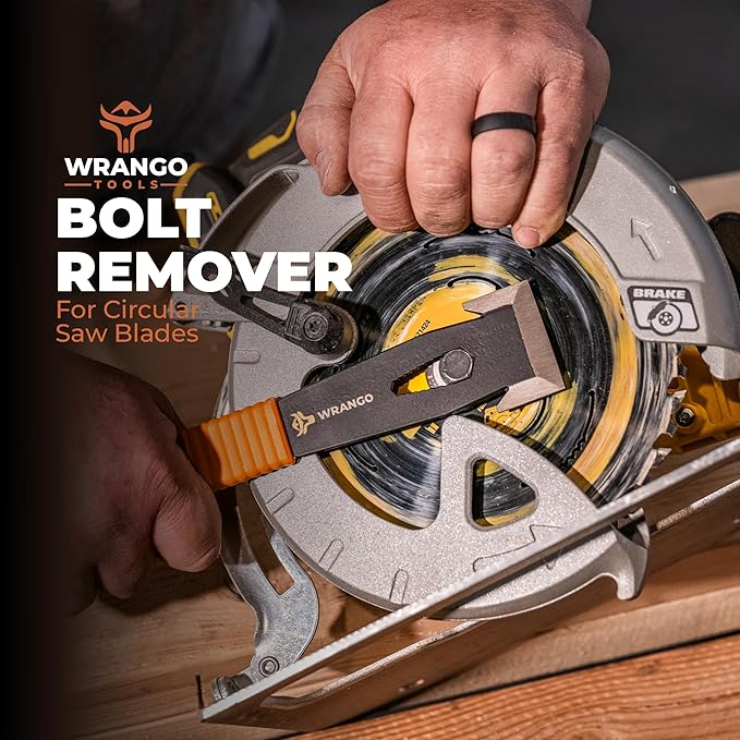 Wrango Tools - 9.5" Trim Bar Pry Bar - Patented Flat Bar Nail Puller with Wide Winged Ends & Shock Absorbing Grip - Lifetime Warranty - 5% Donated To Help Farmers, 2pk