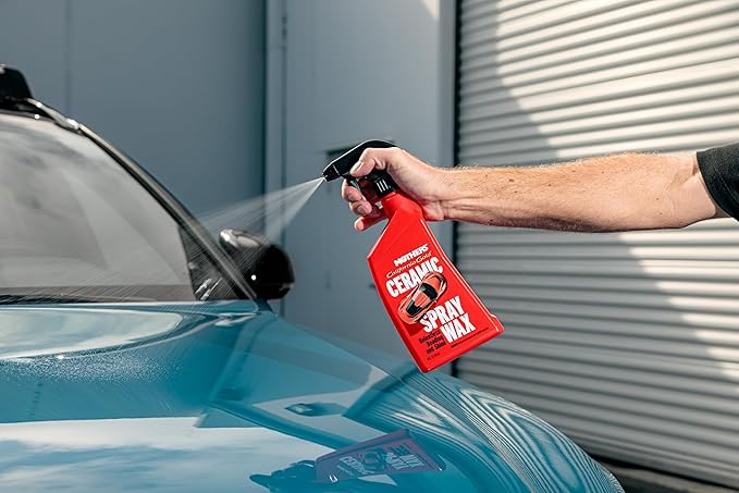 Mothers California Gold Ceramic Spray Wax, 16 oz. – Super-Hydrophobic, Delivers Deep Gloss, Relentless Beading & Long-Lasting Shine in a Quick, Easy, User-Friendly Spray-On Formula (05766)