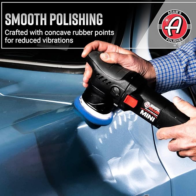 Adam's Polishes Swirl Killer 12mm Polisher - Orbital Polishing Paint Correcting Buffer Tool - Car Scratch Remover - Use Post Car Wash Clay Bar & Pre Wax or Ceramic Coating