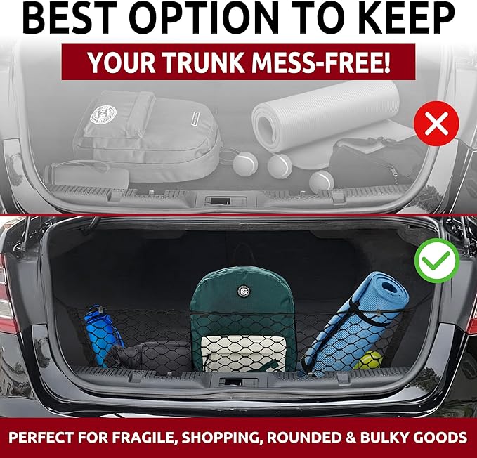 Envelope Trunk Cargo Net For FORD TAURUS 2007 08 09 10 11 12 13 14 15 16 2017 2018 2019 NEW