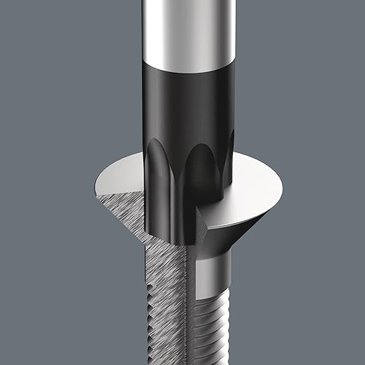 Wera 05024403001 Kraftform Plus 977 Torx Screwdriver, TX27 Head, 5" Blade Length