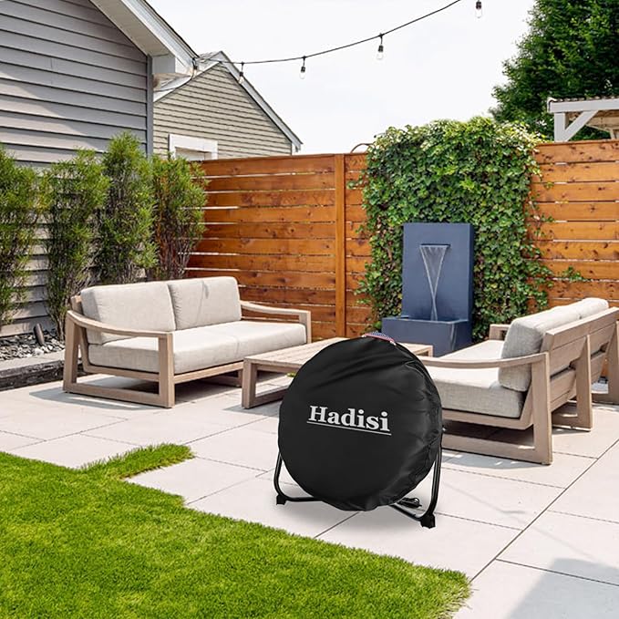 21"-28" Wall Mounted Non-Oscillating Fan Covers,Heavy Duty 600D Waterproof Dustproof Outdoor Fan Cover,for Indoor Outdoor Industrial Fans,Black