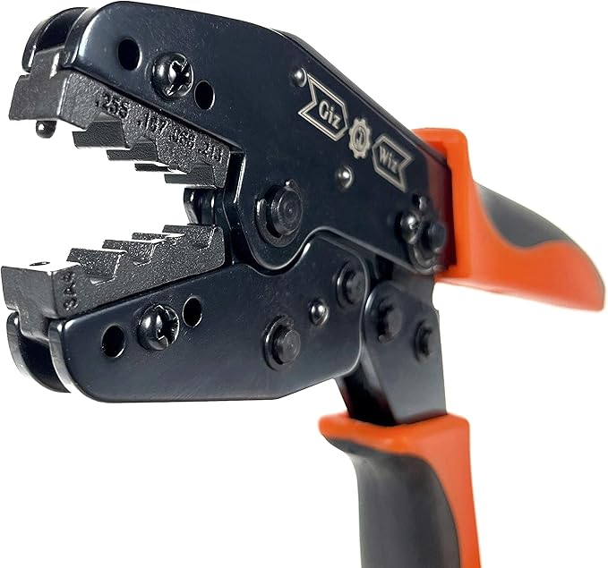 Professional RF Coax Ratchet Crimp Tool RG58 RG59 RG62 RG174 .255" .187" .068" .213" G-H3A4