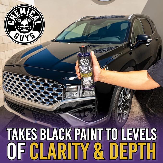 Chemical Guys CWS61964 Black Light Foaming Car Wash Soap (Works with Foam Cannons, Foam Guns or Bucket Washes) for Cars, Trucks, Motorcycles, RVs & More, 64 fl oz (Half Gallon) Black Cherry Scent
