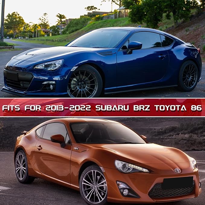 Indoor Car Cover Replace for 2013-2025 Subaru BRZ/Toyota 86, Luxurious Stretch Satin Custom-fit Indoor Car Cover for Dust-Proof, Underground Garage, Car Show (BRZ)