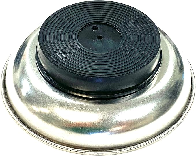 The Stop Shop Magnetic Parts and Hardware Tray 4 Inch In Diameter