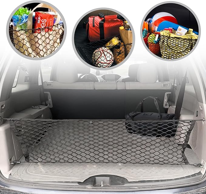 Envelope Style Trunk Cargo Net for Honda Pilot 2003 04 05 06 07 08 09 2010 2011 2012 2013 2014 2015 New