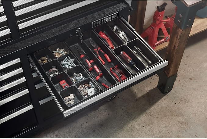 CRAFTSMAN S2000 26IN 5-DRAWER CABINET W/TRAY & HOLDER BK (CMST32752BK)