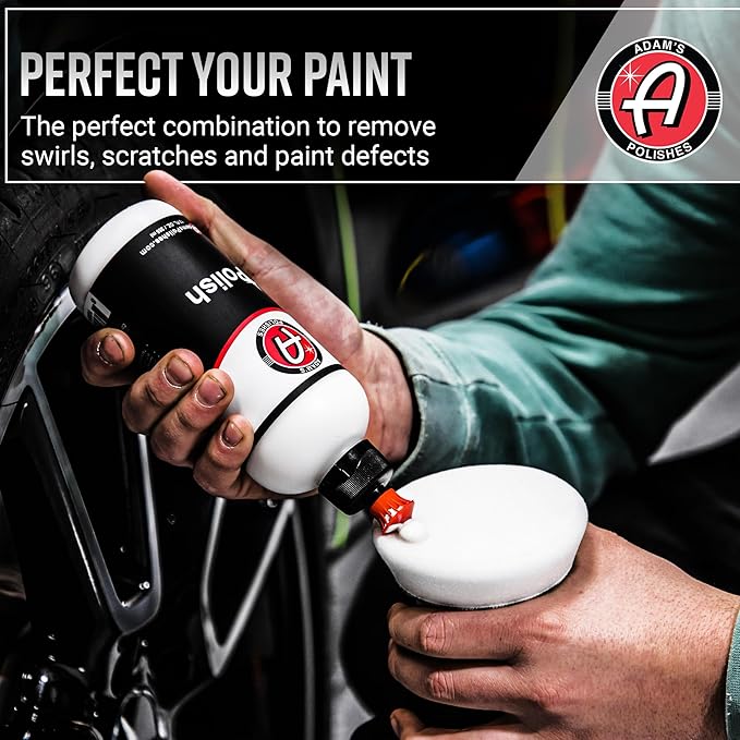 Adam's Polishes Swirl Killer 12mm Polisher - Orbital Polishing Paint Correcting Buffer Tool - Car Scratch Remover - Use Post Car Wash Clay Bar & Pre Wax or Ceramic Coating
