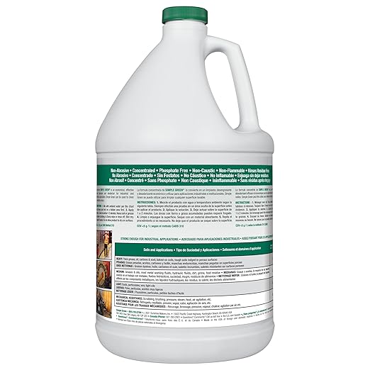 Simple Green Industrial Cleaner and Degreaser, 128 Oz. (13005)
