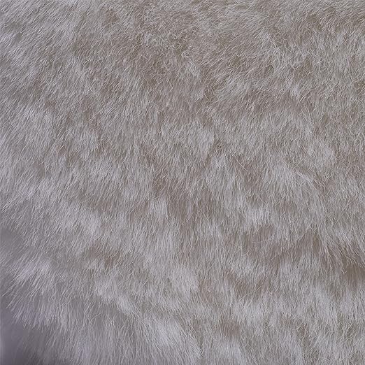 Gracefur 10 Pcs 4 Inch Lambs Wool Polishing Buffing Pads with Hook and Loop Back, Soft Sheepskin Buffer Pads for Vehicles, Boat, Furniture, Floors and So On