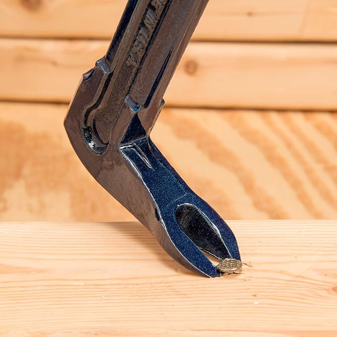 ESTWING Pro-Claw Pry Bar - 16" USA Made 3-in-1 Roof/Siding/Construction Tool with Nail Puller & Pry Blade - RSC