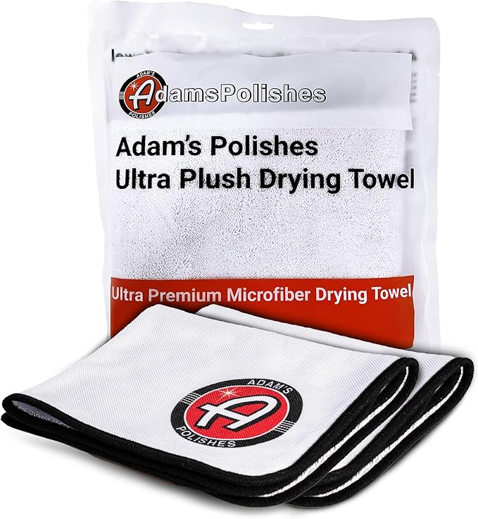 Adam's Polishes Ultra Plush Drying Towel (2 Pack)