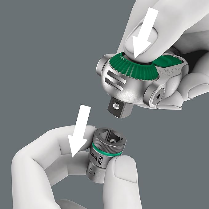 Wera - 5003594001 8100 SB 2 Zyklop 3/8" Metric Ratchet Set ( Piece of 43)