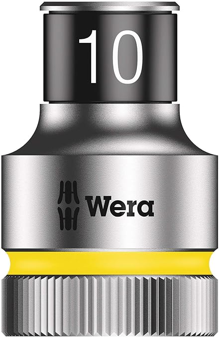 WERA 05004090001 8006 SC 1 Zyklop Hybrid Ratchet Set, 1/2" Drive, Metric, 13 Pieces