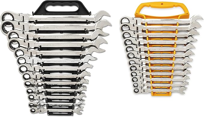 GEARWRENCH 25-Pc. Flex Combination Ratcheting Wrench Set, SAE/MM - 86730