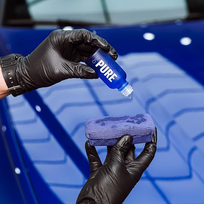 GYEON Pure EVO Ceramic Coating Ultra Gloss sio2 Hard Deep Shine Paint Protection Water Beading Chemical Resistance Easy Application One‑Layer Car Coating Extreme Durability