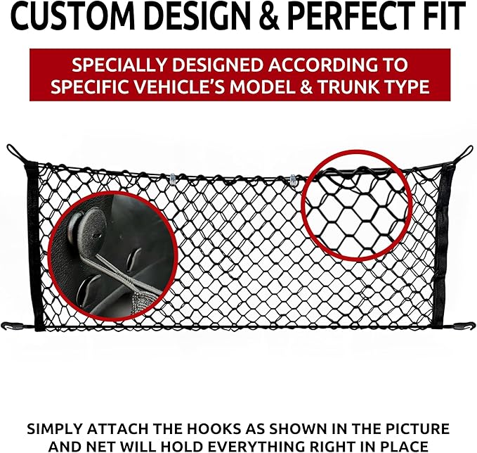 Envelope Trunk Cargo Net For JEEP CHEROKEE 2014 2015 2016 2017 2018 NEW