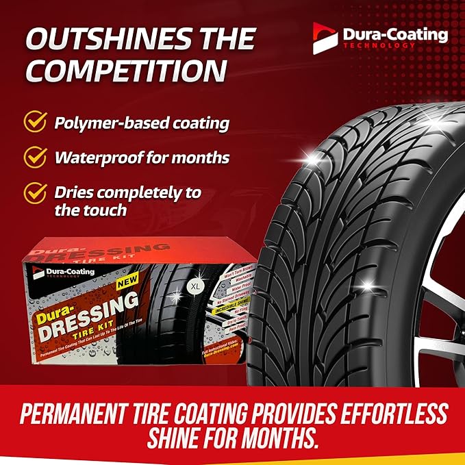 Dura-Dressing Total Tire Kit XL (2-3 Cars/1 Large Truck)