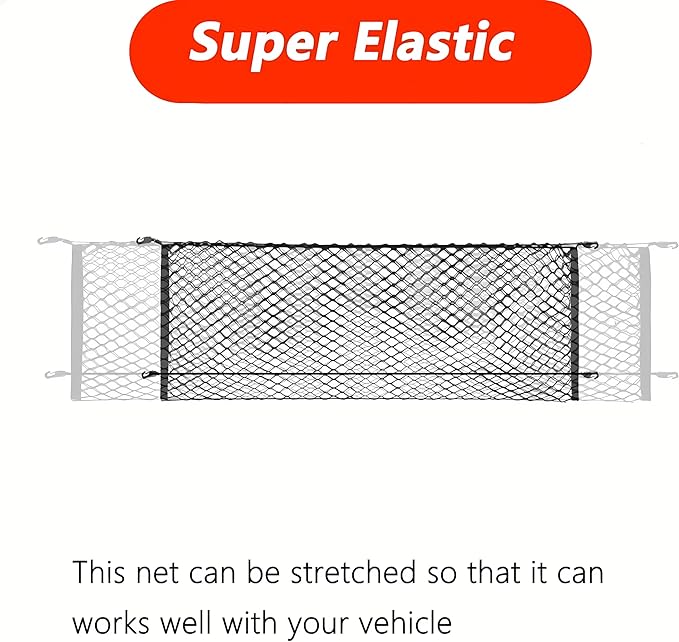 Cargo Net Compatible with 2015 2016 2017 2018 2019 2020 2021 2022 2023 2024 2025 2026 Chevy Suburban