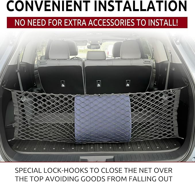 Envelope Trunk Cargo Net For TOYOTA Highlander 2014 2015 2016 2017 2018 2019