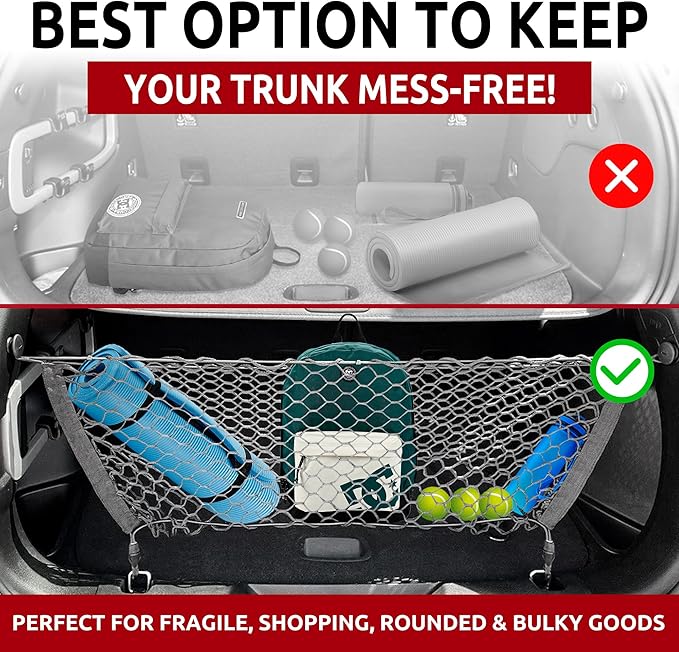 Envelope Trunk Cargo Net For JEEP CHEROKEE 2014 2015 2016 2017 2018 NEW