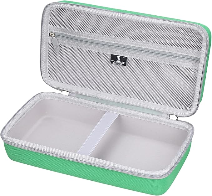 Tourmate Hard Case for Halo Bolt Air+ 55500mAh/58830 mWh/44400 mWh Portable Emergency Power, Travel Case for HALO Bolt Compact Portable - Vehicle Jump Starter with Air Compressor (Box Only) (Green)