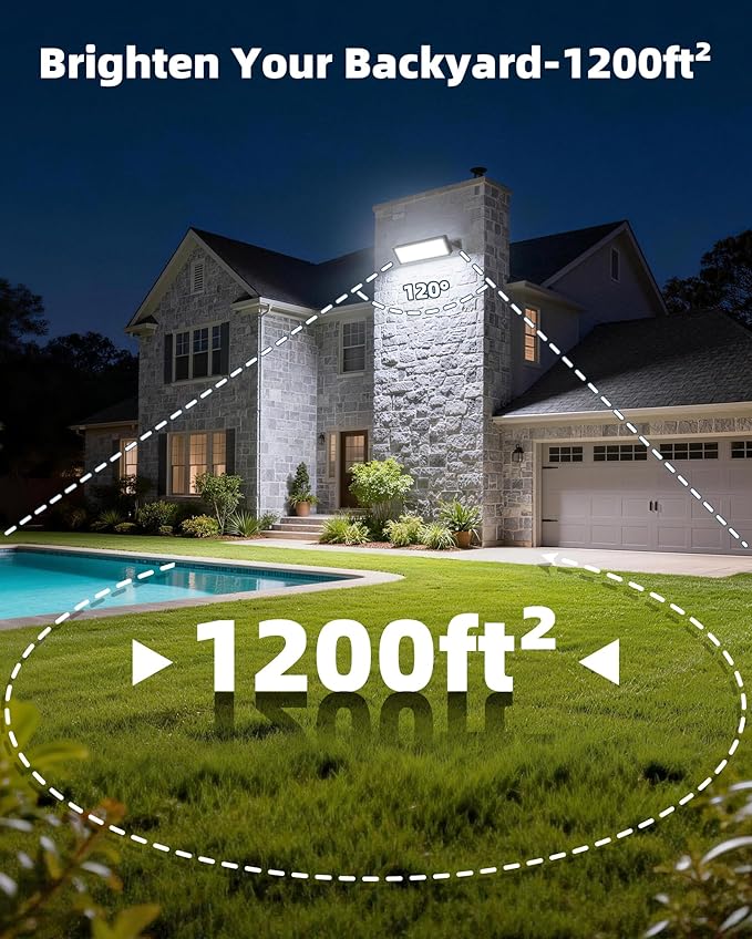 100W LED Shop Light, 14000LM 6000K Plug in Garage Light with 6FT Power Cord, IP66 Waterproof Work Bench Shop Lights for Garage, Workshop, Warehouse, Outdoor, Yard, Garden