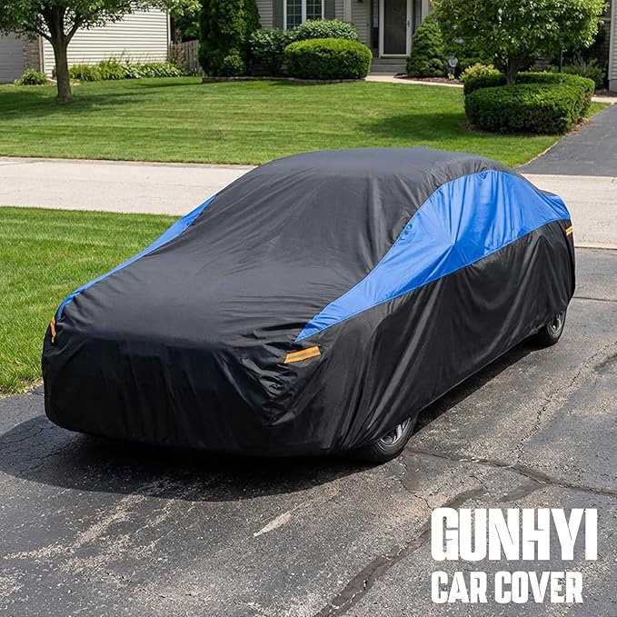 Toyota Car Cover Custom Fit Toyota bZ4X Waterproof All Weather, Lightweight Full Exterior Cover for Automobiles Outdoor Sun UV Rain Dust Snow Wind Protection.