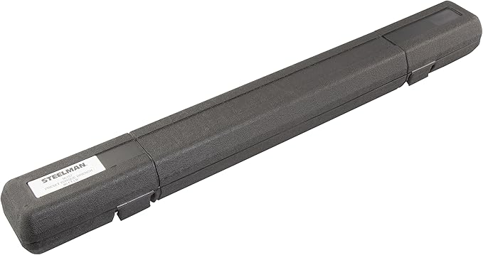 Steelman 1/2-Inch Drive x 80 Foot-Pound Pre-Set Torque Wrench Tool for Auto and Tire Technicians, Powder-Coated, Meets ASME Standards