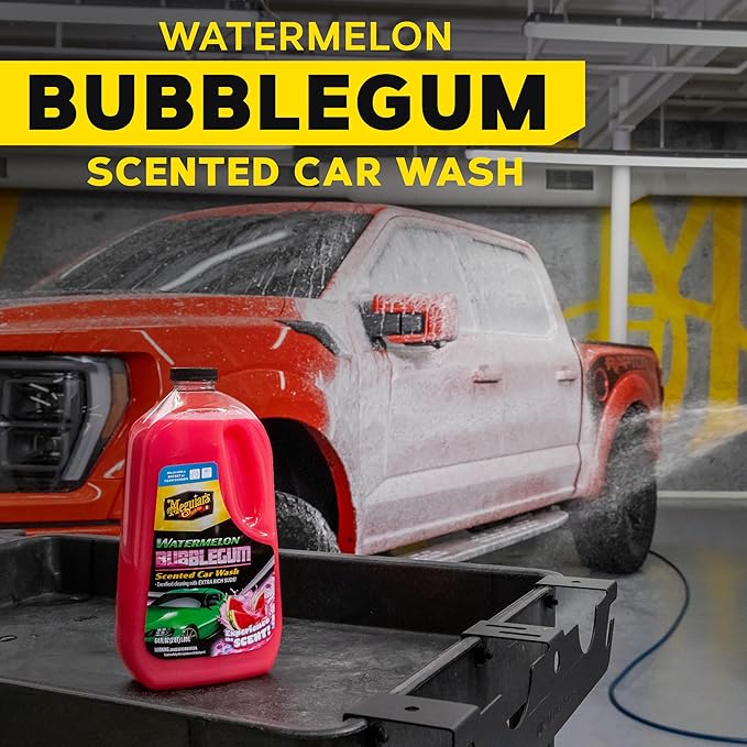 Meguiar's Watermelon Bubblegum Wash, 64OZ BT, 6/CV