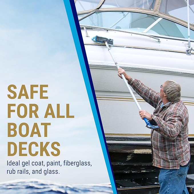 Nautical One - Hydro Rinse SiO2 Coating - Easy Spray-On Ceramic Boat Protection - Incredible Shine & Protection (22 oz)